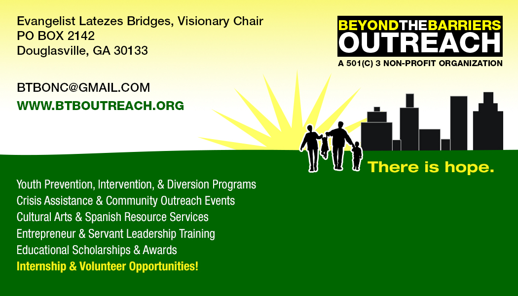 Beyond The Barriers Outreach, Inc.  logo