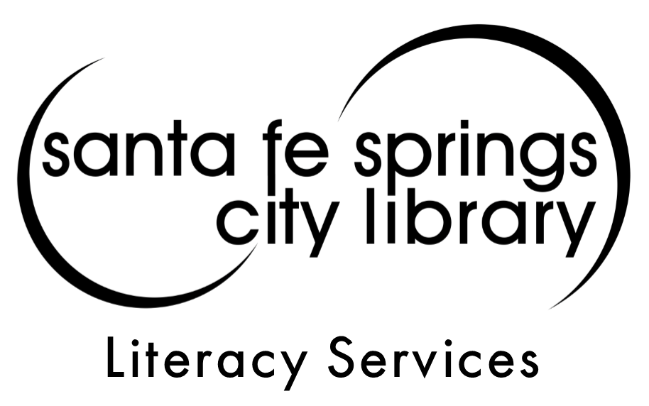 Santa Fe Springs City Library Literacy Services logo