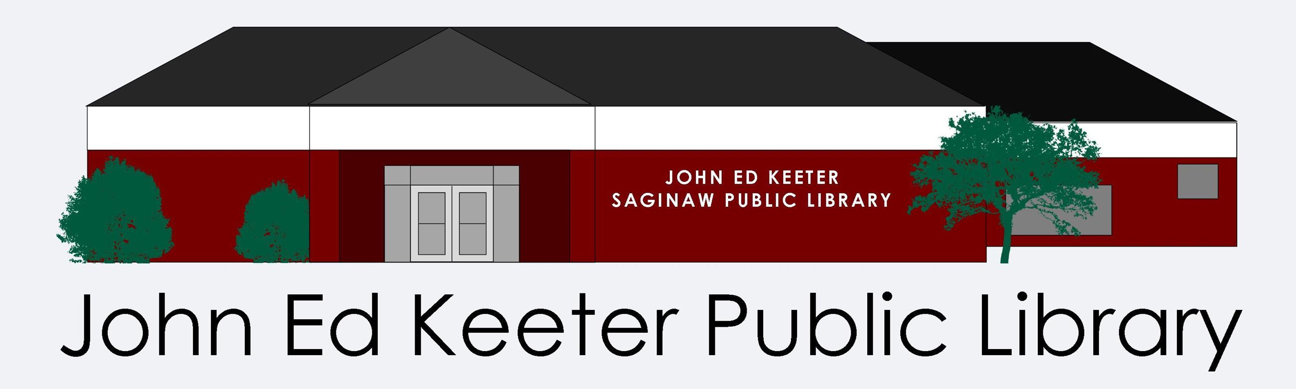 John Ed Keeter Public Library logo