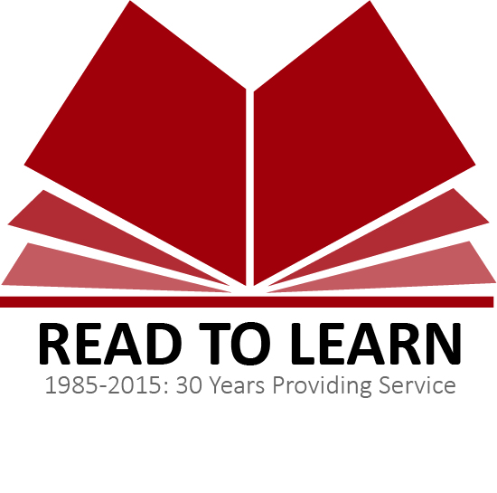 Read to Learn Adult Literacy/Volunteer Program logo