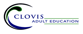 Clovis Adult Education logo