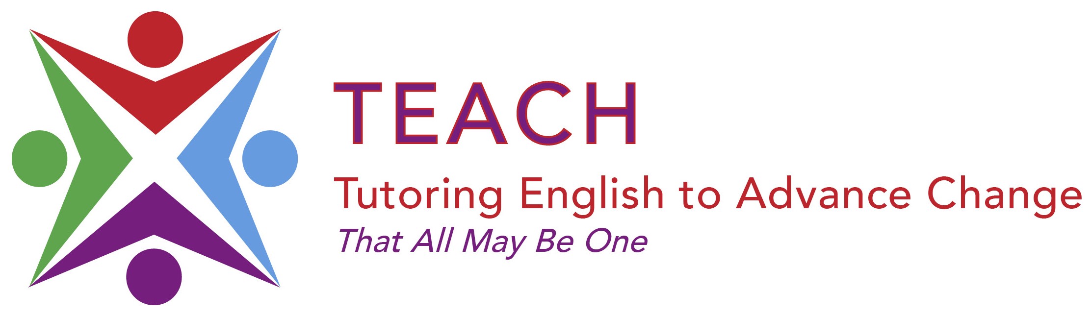 Tutoring English to Advance Change TEACH logo
