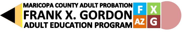 Frank Gordon Education Center - English Classes (ESOL) - Mesa AZ - Maricopa County Adult Probation Department Adult Education Program logo