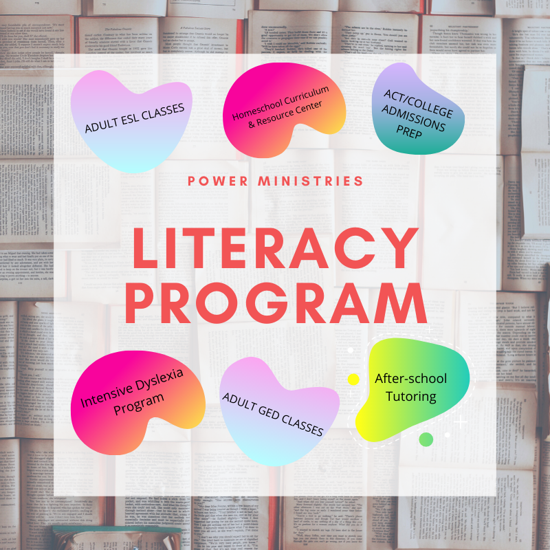 Power Ministries Literacy Program logo
