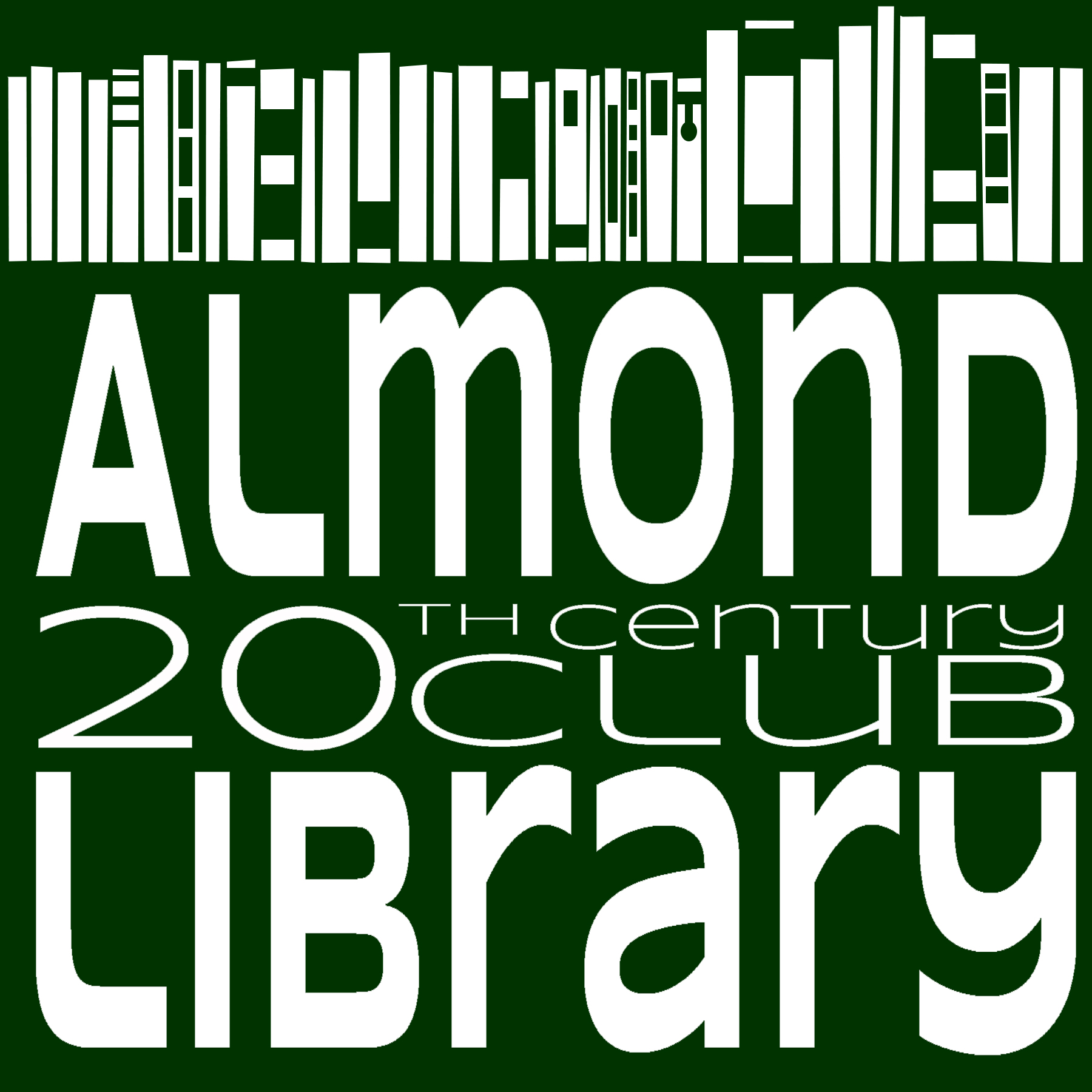 Almond 20th Century Club Library logo