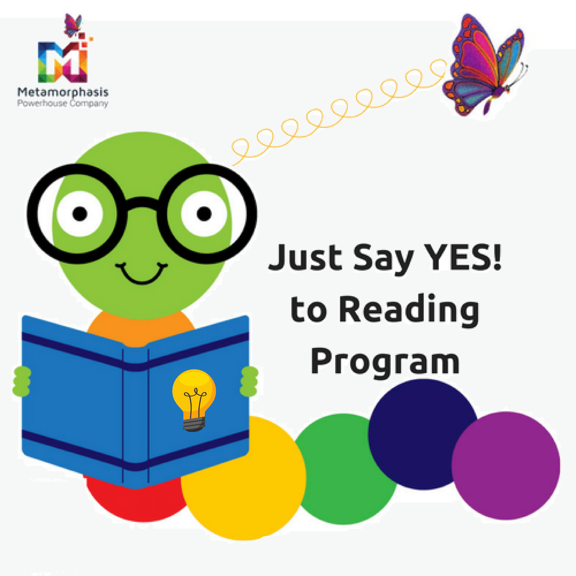 Just Say YES to Reading logo