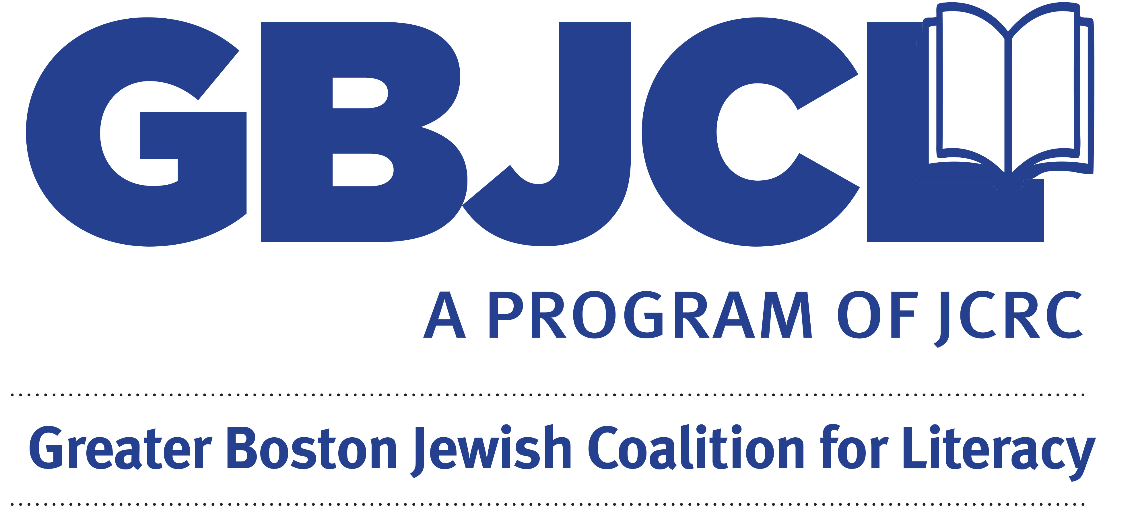 Greater Boston Jewish Coalition for Literacy logo