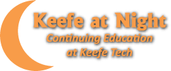 Keefe at Night logo