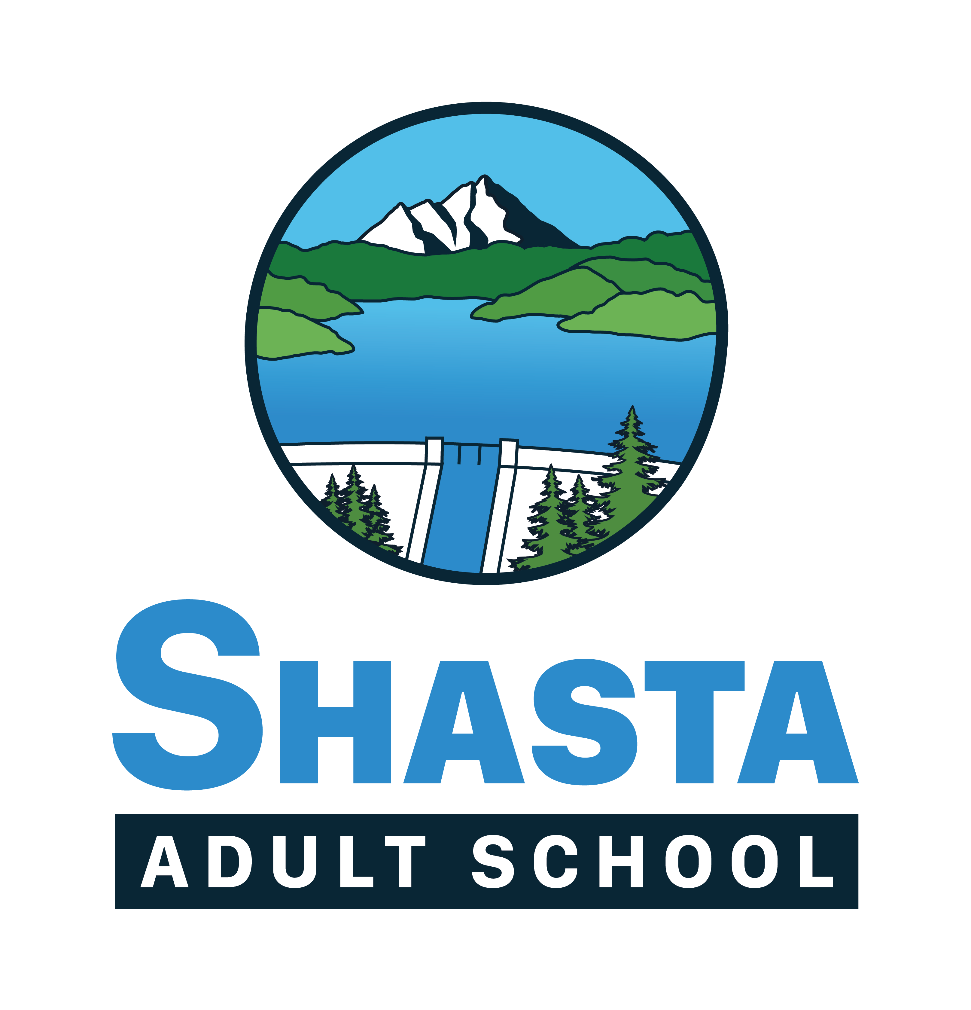 Shasta Adult School logo