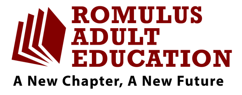 Romulus Adult Education logo