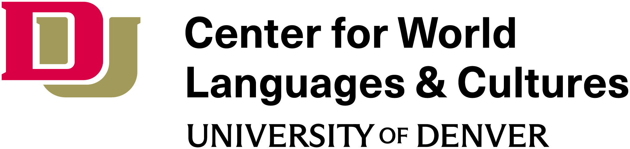 University of Denver Center for World Languages & Cultures logo