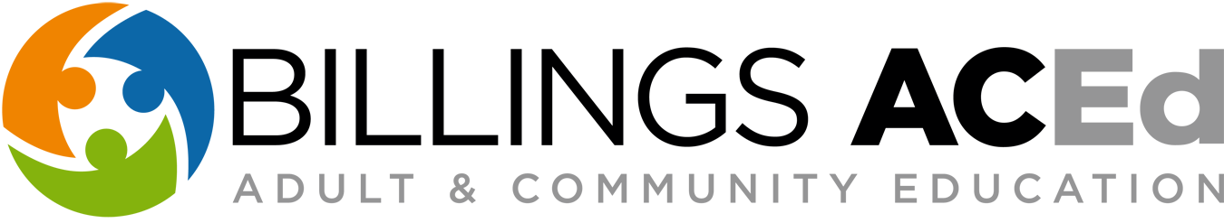 Billings Adult and Community Education logo