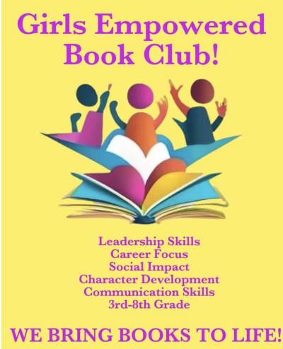 Girls Empowered Book Club! logo