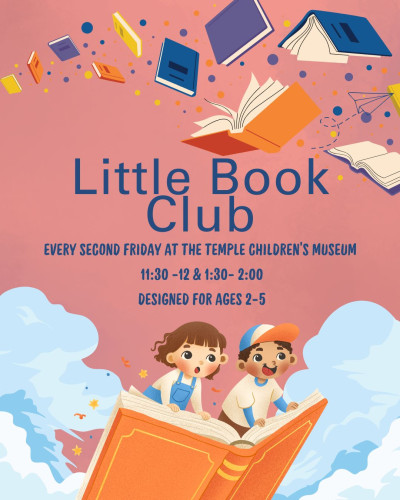 Temple Children's Museum Little Book Club logo