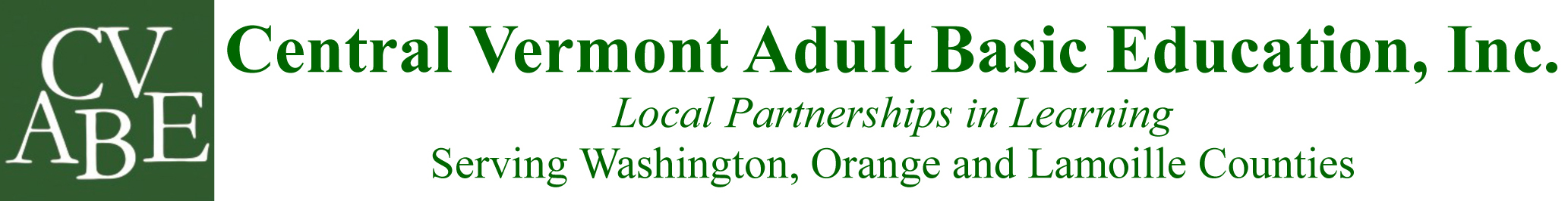 Central Vermont Adult Basic Education logo